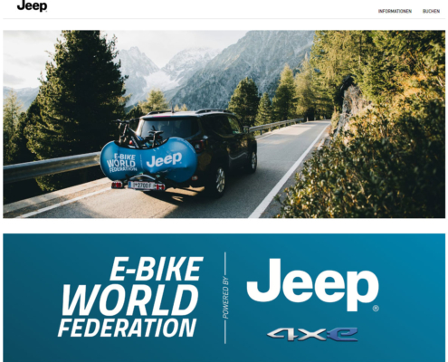 Jeep 4xe Probefahrt @ E-Bike World Federation