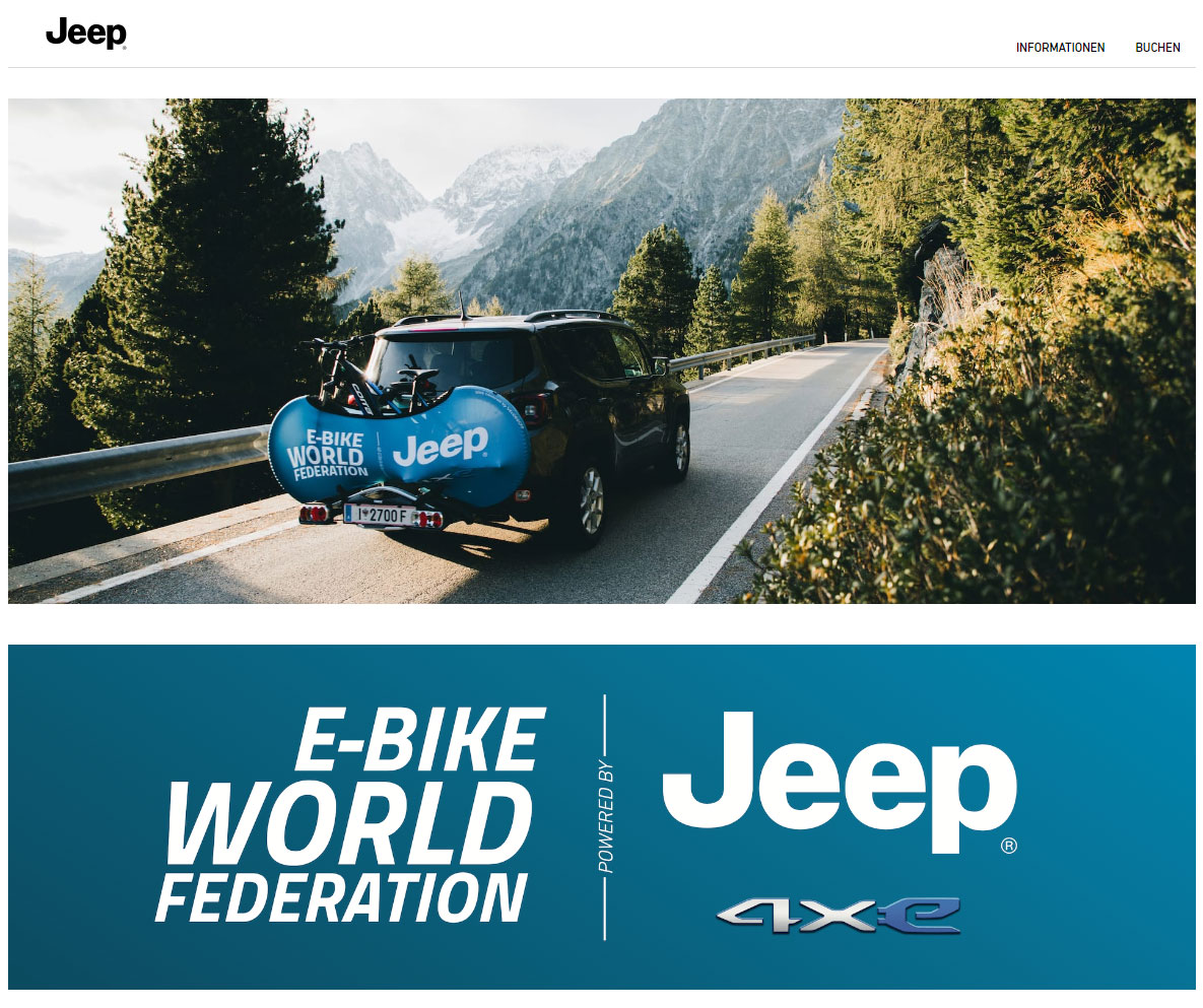 Jeep 4xe Probefahrt @ E-Bike World Federation